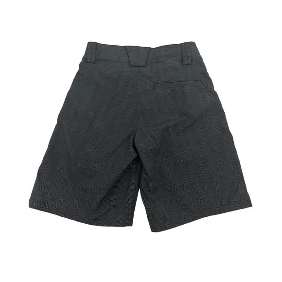 Under Armour Gray Herringbone Dri Fit Performance Shorts Size Youth XS (6/7) - Picture 2 of 3